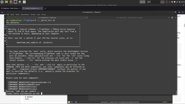 FlightGear Dev #3 | Budowanie FG z kodu źródłowego | Linux смотреть онлайн