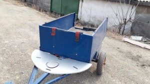 мотовездеход дракстер. самодельный прицеп к мотоциклу. покатушки и путешествия.