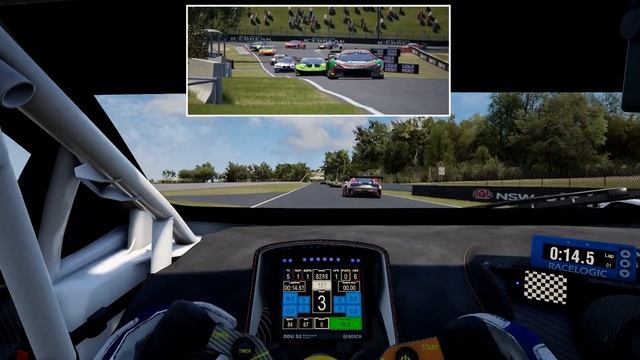 ACC - Lamborghini em Mount Panorama Circuit. Correndo depois de meses parado. смотреть онлайн