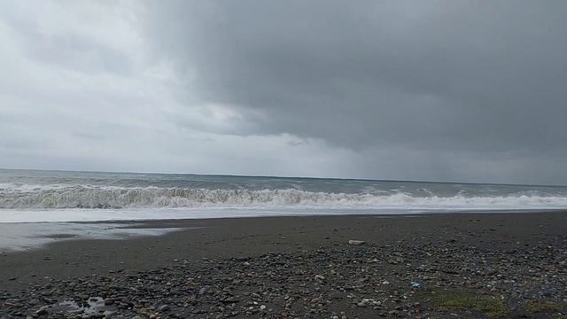 Шторм Сочи Сириус 27.11.2023 Пляж Крылья Балтики