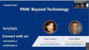 KeyData presents PAM: Beyond Technology at Public Sector Network's Digital Identity Summit