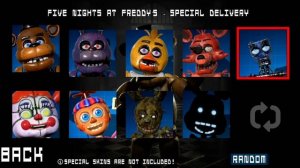 Five Nights at Freddy's Special Delivery Jumpscare Simulator | FNAF Fan Game