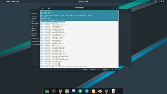 Howto Create Application Shortcuts on Linux
