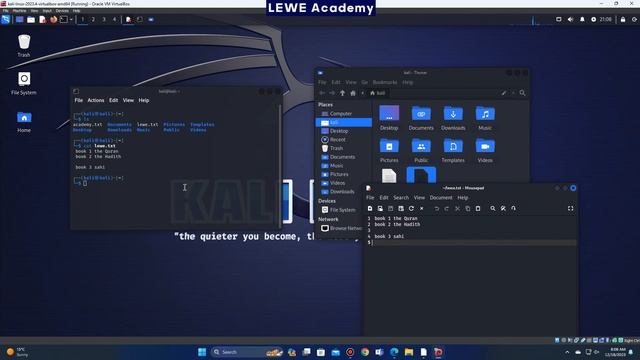 Linux cat Command tutorial | kali Linux Tutorial in Bangla 2023 | Linux All Tutorial | LEWE Academy