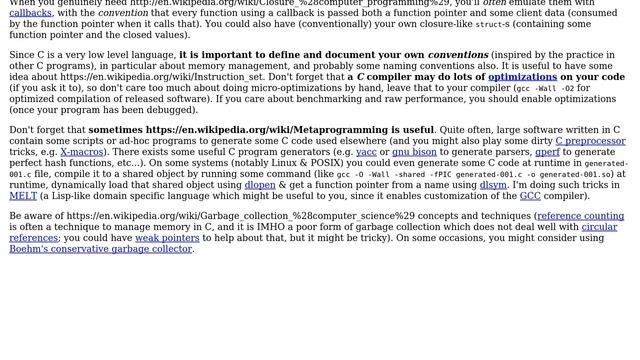 Software Engineering: How to think as a C programmer after biased with OOP language?