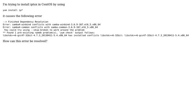 Unix & Linux: iptux Installation causing error смотреть онлайн