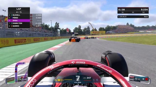 F1 2022 Sauber Alfa Romeo C42 2022 @ Spain Barcelona
