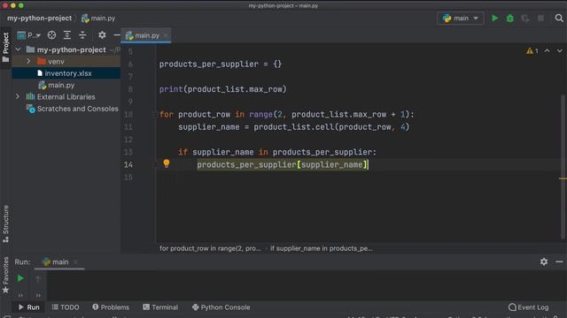203. 20 - Project Automation with Python (Spreadsheet) -