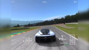 Multiplayer session | Aston Martin Valhalla Concept | Circuit de Spa Francochamps | Real Racing 3