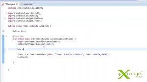Curso de Android - Aula 20 - Toast - eXcript