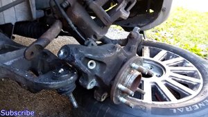 03 Lincoln town car front strut replacement