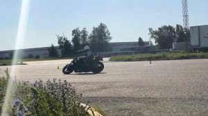 тренировочная трасса #gsxr750 #gymkhana #moto #motogymkhana #motogymkhanalipetsk