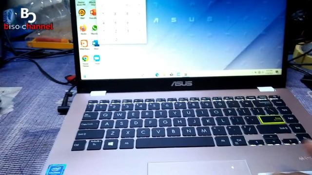 CARA MENGHIDUPKAN ASUS NUMBERPAD DI TOUCHPAD E410MA💯❓ || how to enable asus numberpad смотреть онлайн