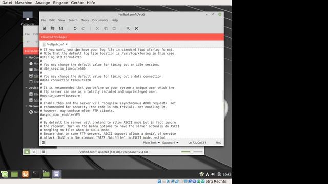 vsftpd (FTP ) server installation