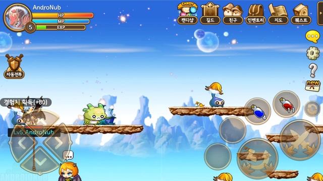 [KR] Pocket MapleStory Android Gameplay