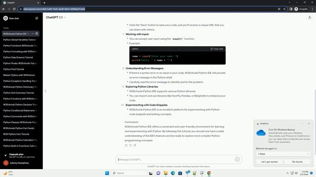 w3schools python ide