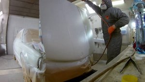 БМВ Е-34. ЗАВЕРШЕНИЕ проекта.ПОКРАСКА.