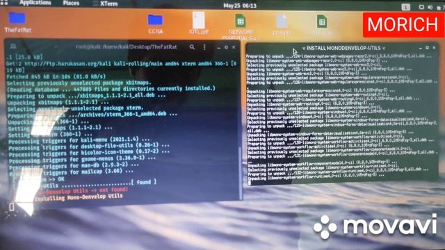 FatRat Installation in kali linux смотреть онлайн