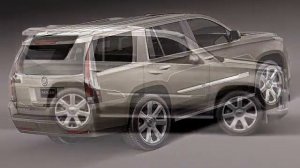 3D Model Cadillac Escalade 2015 3D Model at 3DExport.com