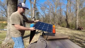 Unboxing JACKERY SOLAR SAGA 100 Solar Panels and Charging the Jackery Explorer 290 Power Station
