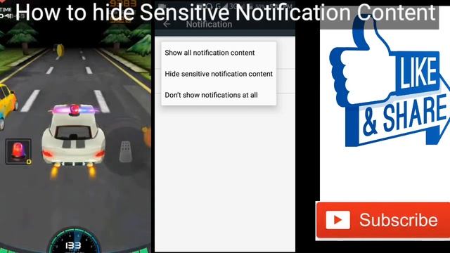 Hide Sensitive Content Notification On Android