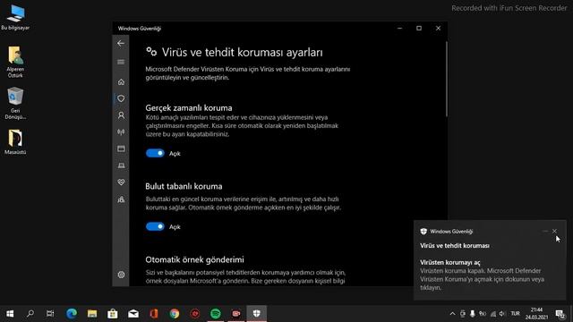 Windows Defender Devre Dışı Bırakma смотреть онлайн