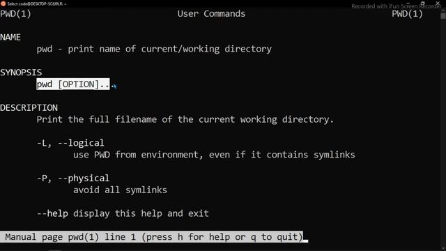 Man Command in Linux || Bash Scripting || Shell Scripting || By Designer Code