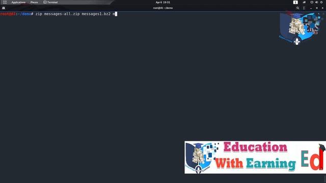 Compression     Kali Linux Basics Commands in Hindi   Part 4