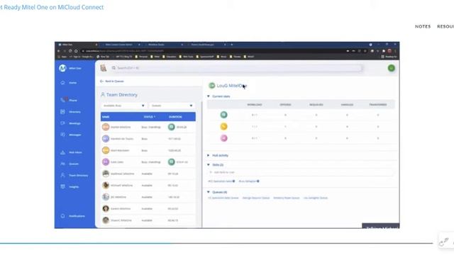 Mitel Micloud Connect Mitel One CX client overview Part 1 of 3