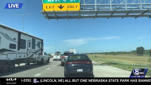 Major backup on I-80 following a crash between Lincoln and Emerald смотреть онлайн