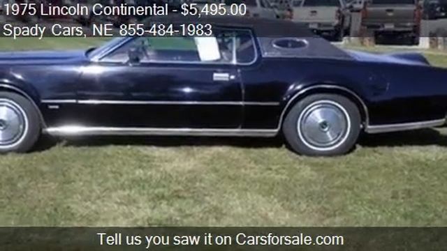 1975 Lincoln Continental for sale in HASTINGS, NE 68901 at t смотреть онлайн