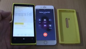 Incoming call & Outgoing call at the Same Time Iphone  7 plus+Nokia Lumia 920