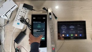 High Security Motor Driven Electric Lock , VTO7541G VTH5341GS. Work test