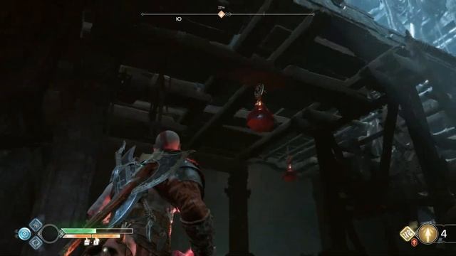 Прохождение God Of War ( 2022 ) ПК 4К- # 20 Вернитесь на вершину. Вторая встреча с Бальдром.