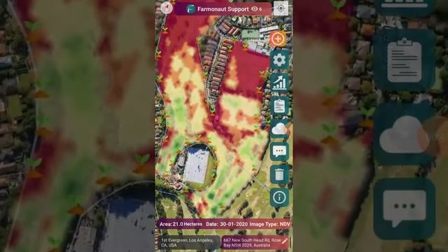 Farmonaut® Satellite Based Crop Health Monitoring - Android