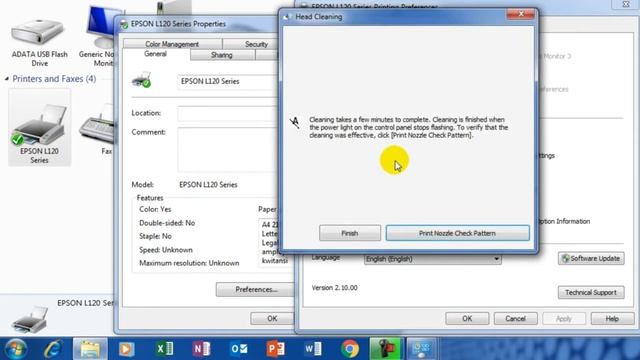 Cara Cleaning Printer Epson L120 di Windows 7/10/xp/vista agar Kualitas Cetakan Maksimal смотреть онлайн