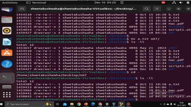 Linux commands Step-by-Step Tutorial on cp and mv Commands for Beginners.