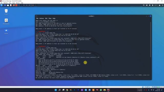 Vulnerability Hacking Using Kali Linux - Ethical Hacking