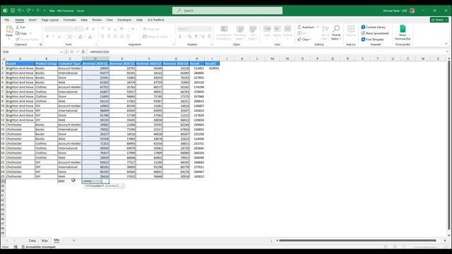 76 - Mastering Excel: افضل استخدام لمعادلة ( Max & Min ) смотреть онлайн