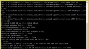 htop in linux