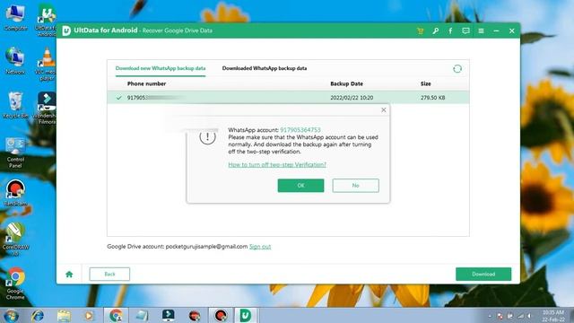 How to Recover WhatsApp Messages & Data from Google Drive 2022 смотреть онлайн