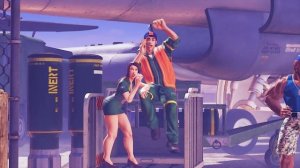 Street Fighter V Air Force Base girl