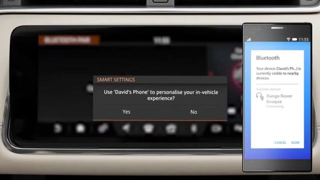 Range Rover Evoque 20MY : Touch Pro Duo Bluetooth Phone Pairing смотреть онлайн