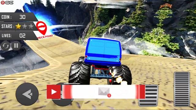 Mega Ramp Car Stunts Game - Impossible Tracks Ramp Car Drive - Android GamePlay #2 смотреть онлайн