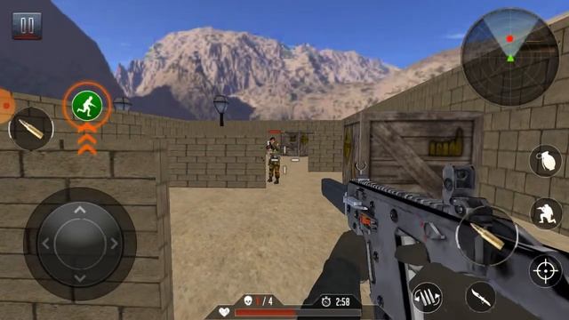 FPS Commando Strike Mission - Android GamePlay - FPS Shooting Games Android |Mission level 3 & 4 смотреть онлайн