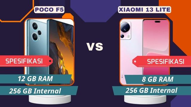 XIAOMI POCO F5 VS XIAOMI 13 LITE, Full Comparison, Specifications смотреть онлайн