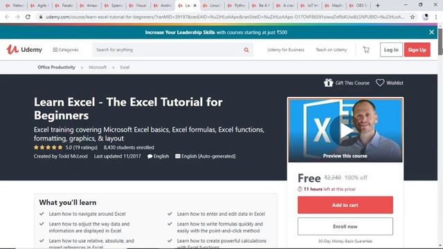 Udemy Free Online Paid Premium Courses With Certificate Of Completion | 100 % Proof смотреть онлайн