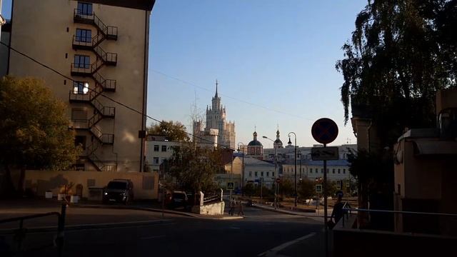 20240925 Хитровка, Москва. Натурный этюд, акварель.