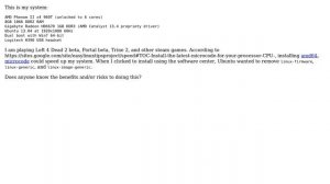 Ubuntu: Should I install amd64-microcode?