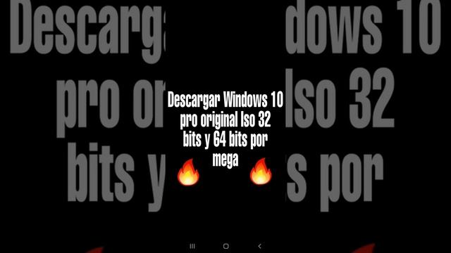 Windows 10 pro | Iso original | 64 bits y 32 bits